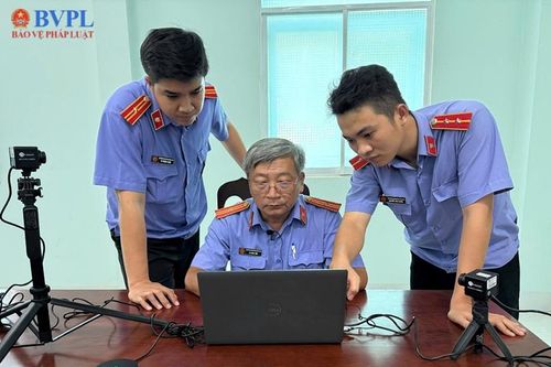 VKSND thị xã Hòa Thành tăng cường ứng dụng CNTT trong giải quyết án