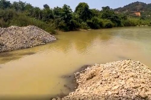 Lâm Đồng: Điều tra vụ khai thác cát trái phép trên sông Đạ Huoai