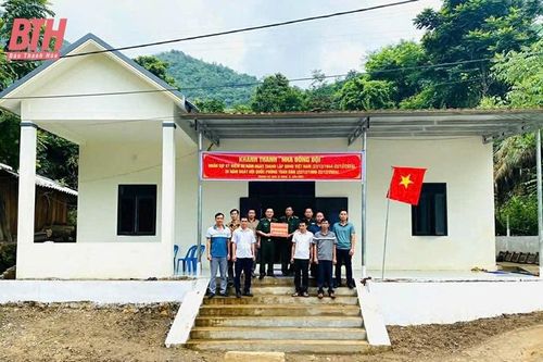 Những ngôi nhà thắm tình đồng đội