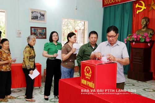 Lạng Sơn: Triển khai lấy ý kiến cử tri về sắp xếp đơn vị hành chính cấp xã