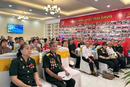Ban Liên lạc Cựu chiến binh Ban Liên hợp quân sự - Trại Davis gặp mặt tại TPHCM