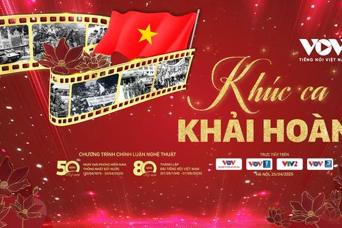 VOV tổ chức chương trình chính luận nghệ thuật đặc biệt 'Khúc ca khải hoàn'