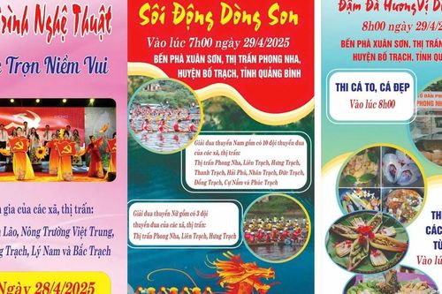 'Rực rỡ sắc màu miền Di sản' dịp Lễ 30.4
