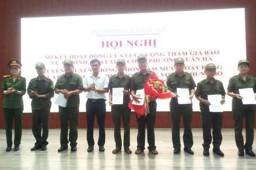 Ra mắt ban điều hành lực lượng tham gia bảo vệ ANTT ở cơ sở