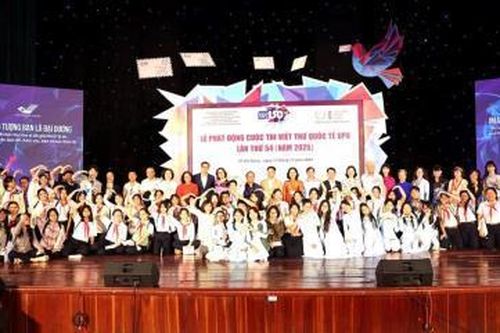 Học sinh Đà Nẵng giành giải Nhất quốc gia cuộc thi Viết thư quốc tế UPU lần thứ 54