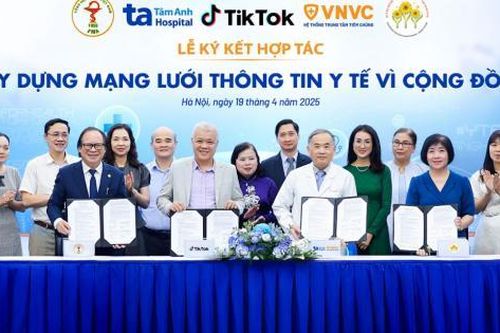 BVĐK Tâm Anh, VNVC xây dựng mạng lưới thông tin y tế chính thống trên TikTok