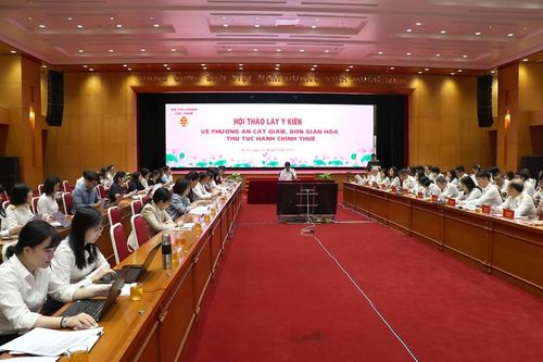 Cắt giảm ít nhất 30% thời gian xử lý thủ tục và chi phí tuân thủ về thuế