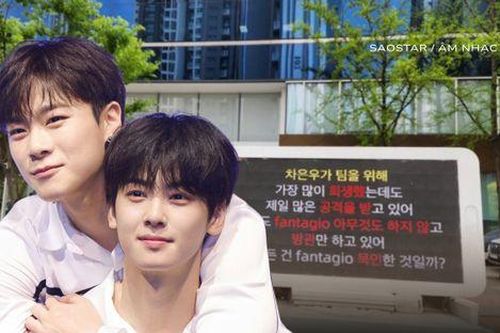 Fan Cha Eun Woo gửi xe biểu tình, nguyên nhân liên quan đến người bạn quá cố Moonbin