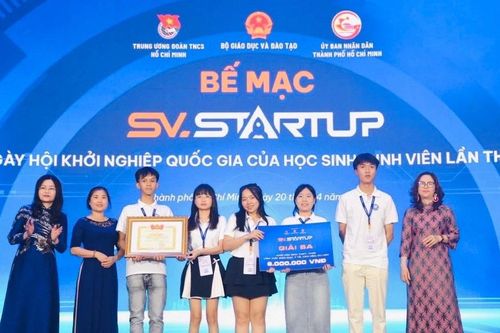 Gia Lai đạt giải 3 tại Cuộc thi 'Học sinh, sinh viên với ý tưởng khởi nghiệp' lần thứ VII