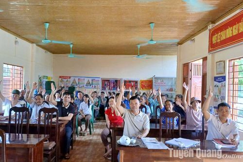 Cử tri Tuyên Quang đồng thuận cao với các Đề án sắp xếp đơn vị hành chính