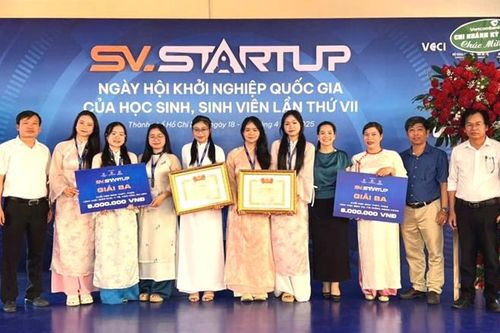 Huế đoạt 2 giải Ba tại Cuộc thi Học sinh, sinh viên với ý tưởng khởi nghiệp