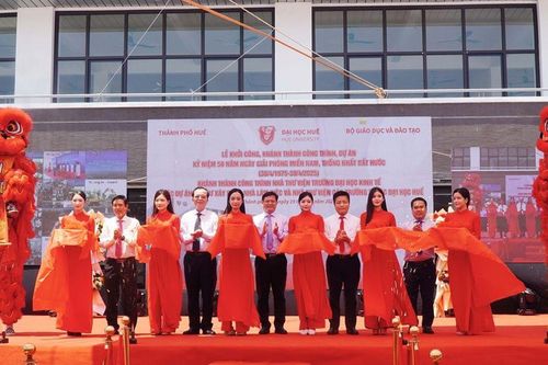 Khánh thành công trình Nhà thư viện Trường Đại học Kinh tế Huế