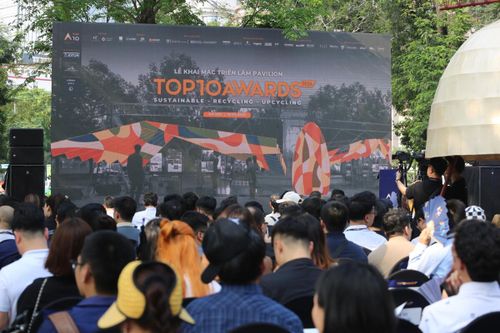 Trao giải Top 10 Awards 2024, triển lãm kiến trúc 'tái sinh' từ rác