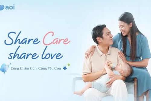 Nhãn hàng mẹ và bé AOI thay đổi nhận thức xã hội về vai trò nuôi dạy con