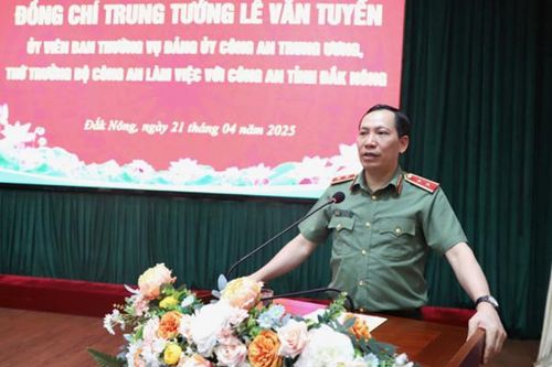 Công an tỉnh Đắk Nông sớm triển khai chủ trương sáp nhập, không để xảy ra ngắt quãng, đứt đoạn