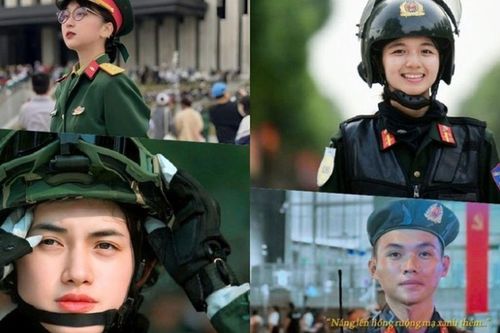 Những hình ảnh ấn tượng về các chiến sĩ tham gia lễ diễu binh kỷ niệm 50 năm ngày giải phóng miền Nam