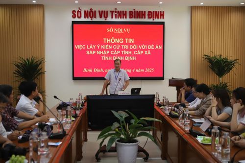Ý kiến cử tri với đề án sắp xếp đơn vị hành chính tỉnh, xã tại Bình Định