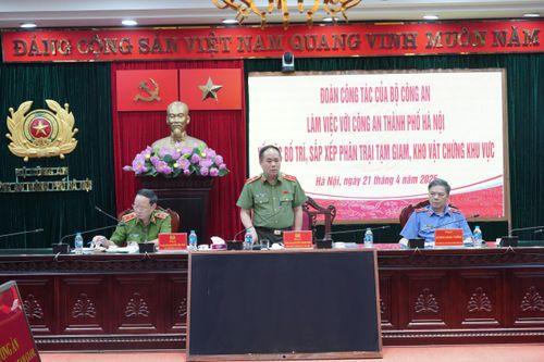Công an Hà Nội đảm bảo an toàn các phân trại tạm giam, kho vật chứng khu vực