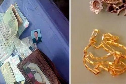 Niềm vui của người đàn ông... đánh rơi chiếc ví bên trong có 5 'chỉ' vàng và tiền mặt