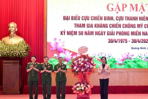 Quảng Ninh: Gặp mặt cựu chiến binh, cựu thanh niên xung phong tiêu biểu