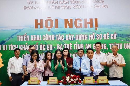 Triển khai lập hồ sơ đề cử Khu di tích khảo cổ Óc Eo - Ba Thê trình UNESCO