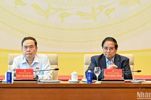 Hội nghị Ban Thường vụ Đảng ủy Quốc hội với Ban Thường vụ Đảng ủy Chính phủ về Kỳ họp thứ 9, Quốc hội khóa XV