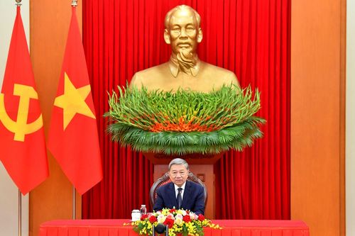 Tổng Bí thư Tô Lâm điện đàm với Chủ tịch Đảng Đại hội Dân tộc Phi, Tổng thống Nam Phi Cyril Ramaphosa