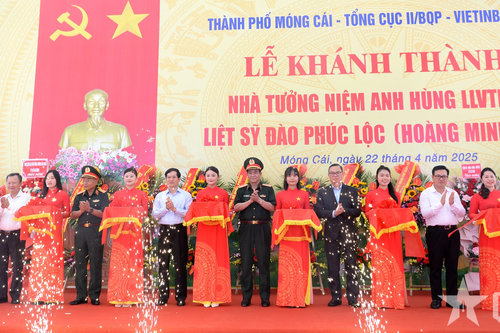 Tổng cục II khánh thành Nhà tưởng niệm liệt sĩ, Anh hùng Lực lượng vũ trang nhân dân Đào Phúc Lộc