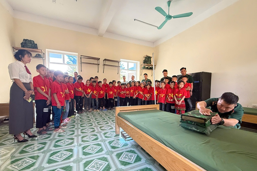 Khơi dậy tình yêu quê hương, đất nước qua 'Tiết học Biên cương'