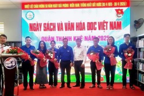 Nhiều hoạt động diễn ra tại Ngày Sách và Văn hóa đọc quận Thanh Khê năm 2025