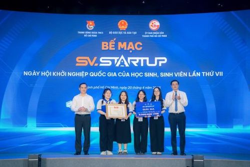Trao giải 15 dự án khởi nghiệp xuất sắc của học sinh, sinh viên tại cuộc thi 'SV Startup năm 2025'