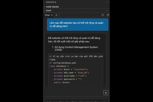 Amazon Q Developer mở rộng hỗ trợ lập trình bằng tiếng Việt và nhiều ngôn ngữ khác