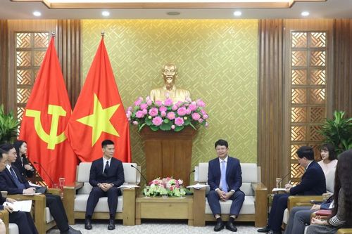 Thứ trưởng Bộ Tư pháp Nguyễn Thanh Tịnh tiếp và làm việc với Giám đốc Sở Tư pháp khu tự trị dân tộc Choang, tỉnh Quảng Tây (Trung Quốc)
