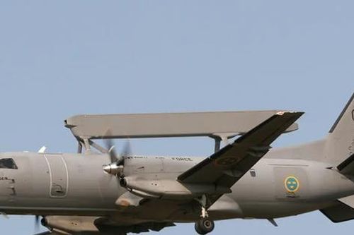 'Radar bay' của Thụy Điển xuất hiện trên bầu trời Ukraine