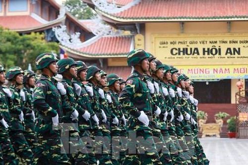 Quân đội Lào và Campuchia luyện tập diễu binh tại Việt Nam