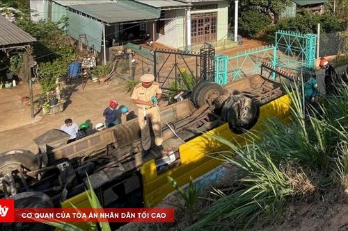 Vụ xe chở học sinh gặp nạn ở Gia Lai: Tài xế không có nồng độ cồn, xe còn hạn sử dụng