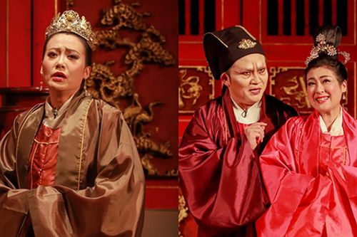 Hồng Ánh, Thanh Thủy bất ngờ 'trẻ hóa' với kịch lịch sử