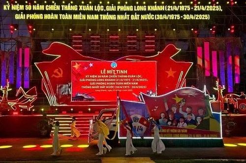 Lễ kỷ niệm 50 năm Chiến thắng Xuân Lộc, giải phóng Long Khánh