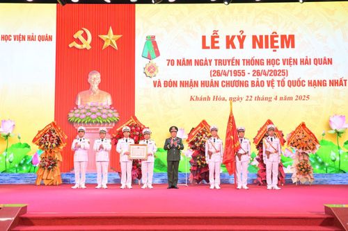Học viện Hải quân tổ chức Lễ kỷ niệm 70 năm ngày truyền thống