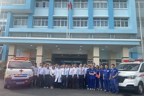 Trung tâm y tế đầu tiên tại TP Hồ Chí Minh có trạm cấp cứu vệ tinh 115