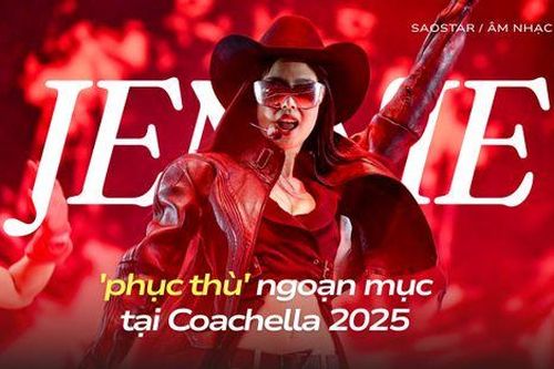 Jennie 'phục thù' ngoạn mục tại Coachella 2025