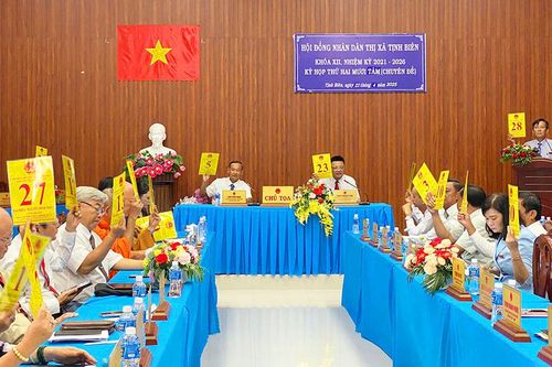 HĐND TX. Tịnh Biên thông qua nhiều nội dung quan trọng