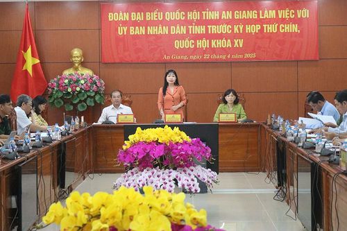Ghi nhận nhiều ý kiến của tỉnh An Giang trước Kỳ họp thứ 9, Quốc hội khóa XV