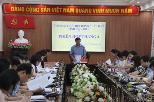Thường trực HĐND tỉnh họp phiên tháng 4