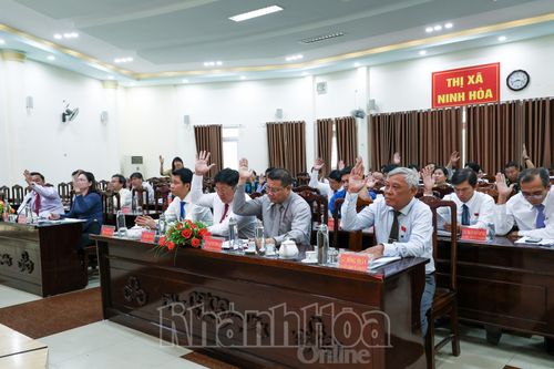 HĐND thị xã Ninh Hòa thống nhất chủ trương sắp xếp đơn vị hành chính