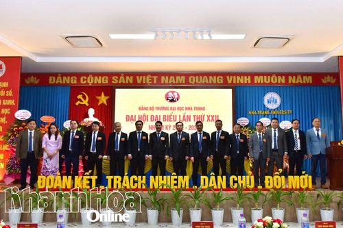 Đại hội Đảng bộ Trường Đại học Nha Trang lần thứ XXII