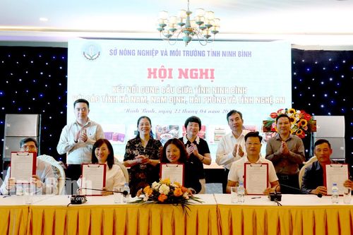 Kết nối cung cầu nông sản Ninh Bình, Hà Nam, Nam Định, Hải Phòng và Nghệ An