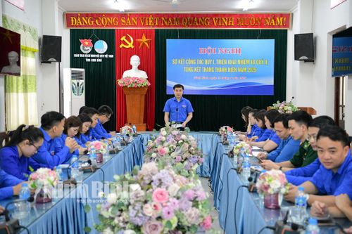 Sơ kết công tác Đoàn và phong trào thanh, thiếu nhi quý I