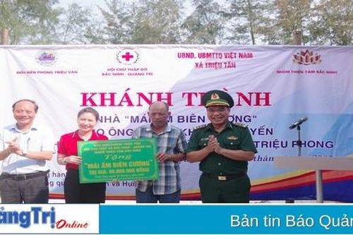 Bàn giao nhà 'Mái ấm biên cương' cho hộ nghèo
