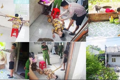 Thực nghiệm hiện trường vụ cháu đánh bà nội để cướp vàng